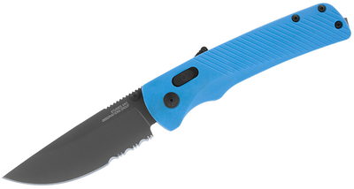 Нож SOG Flash AT Civic Cyan MK3/Partially Serrated 11-18-04-57