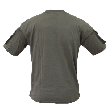 Футболка MIL-TEC тактическая T-Shirt OD M Зеленый (11019201) 