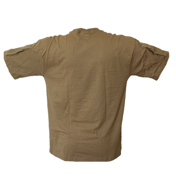 Футболка MIL-TEC тактическая T-Shirt CB XXXL Коричневый (11019205) 