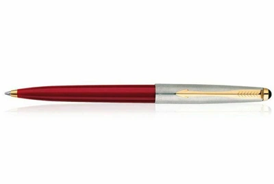 Шариковая ручка Parker Jotter GT в красном корпусе с позолоченым зажимом
