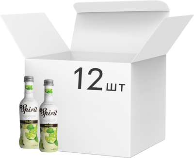 Упаковка напитка алкогольного MG Spirit MOJITO 0.275 л 5.5% х 12 шт (18411640001347)