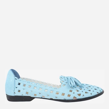 Балетки Fabiani R655-1 37 23.5 см Голубые (H2100000336272)