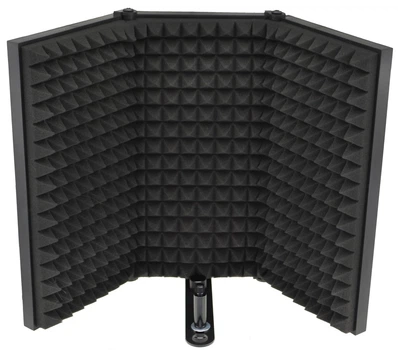 Экран для микрофона Manchez MZ-3SL акустический 3 панели Metal Black (3_04789)