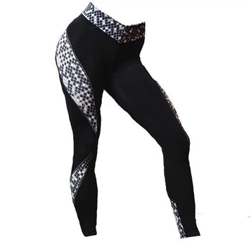 Лосины S37-З29 Totalfit S Черно-белый (06399102)