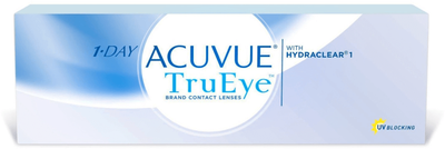 Контактні лінзи Johnson&Johnson 1-DAY ACUVUE Tru Eye BC=8.5 DIA=14.2 PWR=-0.50 10 лінз