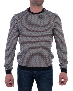 Джемпер чоловічий EMPORIO ARMANI (6Z1MTE-1M4AZ-F924/8-91) Сірий M