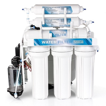 Фильтр обратного осмоса с минерализатором и помпой Water Filter RO-6P