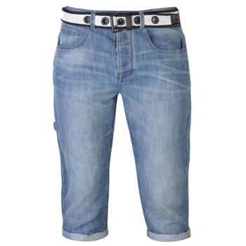Шорты No Fear Belted Shorts Mens XL Light Wash (4216946)