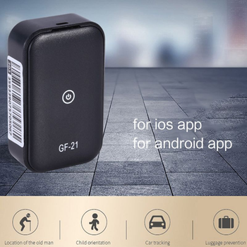 Магнитный Gps Трекер маячок для отслеживания WIFI + LBS + GPS GF21 / Контроль за передвижением авто, детей