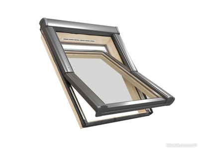 Мансардное окно Roto Designo R45 H 5/9 (однокамерный стеклопакет с Аргоном)