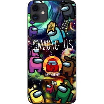 Силиконовый чехол SMTT для iPhone 11 с картинкой Among us