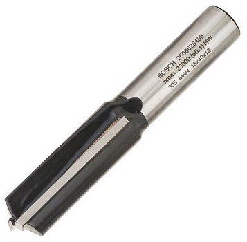 Фреза пазовая Bosch с двумя лезвиями, 12 мм, 16х40х81 мм (2608628466)