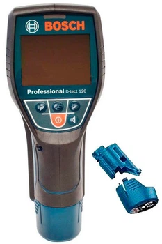 Детектор Bosch Professional D-tect 120 + переходник к акб (0601081300)