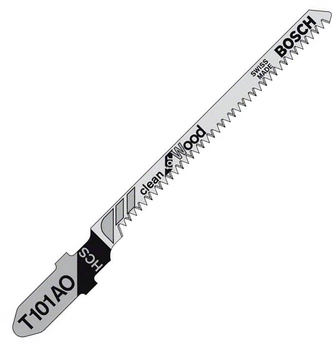 Пилка для лобзика Bosch по дереву T 101 AO, 1,483 мм, 3 шт (2608630559)