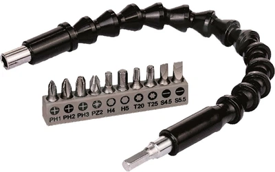 Гибкий пластмассовый удлинитель Bosch SDB HEX дюйм, 300 мм (2608522377)