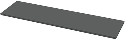 Полка DC Gina 1085х300х16 мм Графитовая ordf (DC123812)