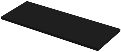 Полка DC Gina 690х255х16 мм Черная ordf (DC123840)