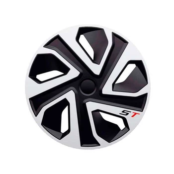 Автомобільні ковпаки J-Tec ST Silver-Black R14 4 шт.