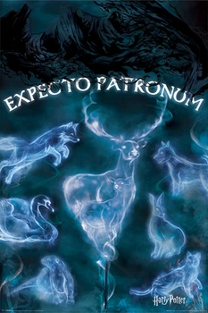 Постер плакат "Гарри Поттер (Патронус)" 61x91.5см Pyramid International (ps-001470)