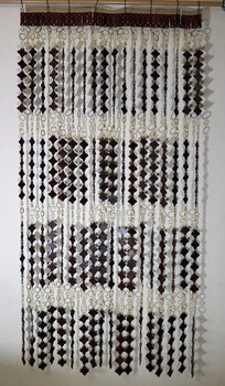 Штора деревянная Бабочка Bright house 100x200 см Разные цвета SS-15