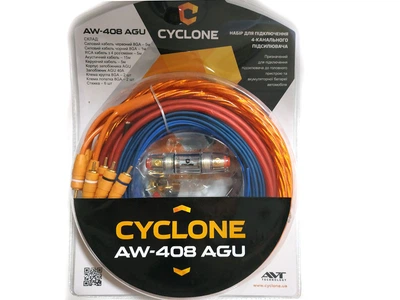 Набор для подключения 4-х канального усилителя Cyclone AW-408 AGU