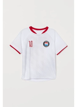Футболка спорт H&M 122/128 Белый 0704758_15