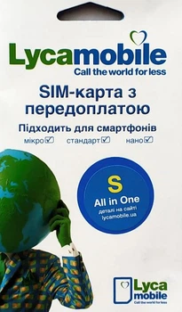 Комплект для роуминга Lycamobile