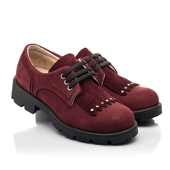 Туфли Woopy Fashion 38 бордовый (8227)