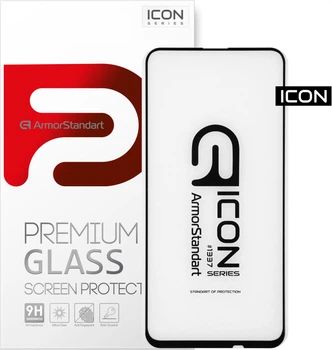 Защитное стекло для смартфона Huawei P Smart Pro/Honor 9X Armorstandart Icon Black (ARM55841-GIC-BK)