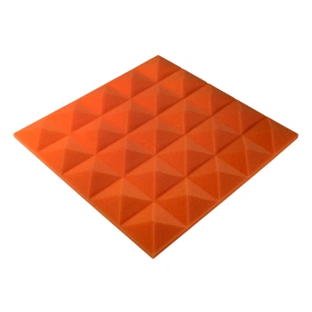 Панель из акустического поролона пирамида Ecosound Pyramid Gain Orange 30 45х45 см Оранжевый