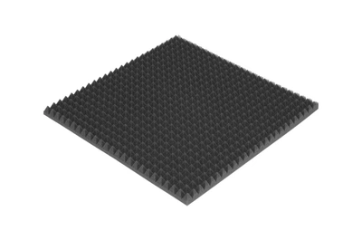 Панель из акустического поролона Ecosound PYRAMID S 30мм, 50х50см цвет черный графит