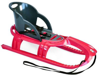 Санки KHW Kunststoff Snow Tiger Comfort Красные (29413)