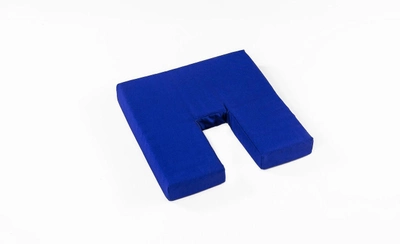 Подушка при геморрое квадратная Алба Стрим Синяя