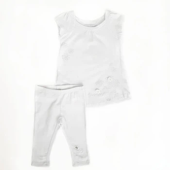 Костюм: Туника с леггинсами Losan Mc baby girls (016802204/001) Белый 5 Years-110 см