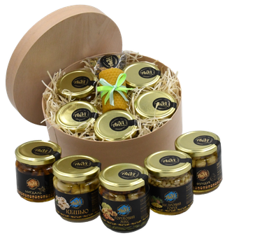Подарунковий медовий набір Anvi honey № 26-5