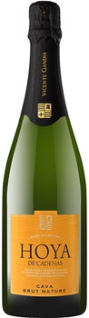 Вино ігристе Hoya de Cadenas Cava Brut Nature біле брют 0.75 л 11.5% (8410310605994)