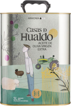Оливкова олія Casas de Hualdo Extra Virgin 3 л (8437011668165)