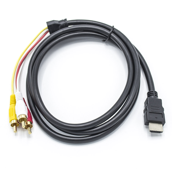 ≡【HDMI - 3 RCA】AV Кабель>> Купить по лучшей цене ≡ Отзывы ≡ Гарантия