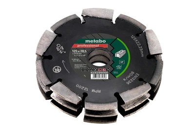Алмазный отрезной диск по керамике Metabo Professional UP 125x28,5x22,23 мм (Картон) 628299000 (8337)