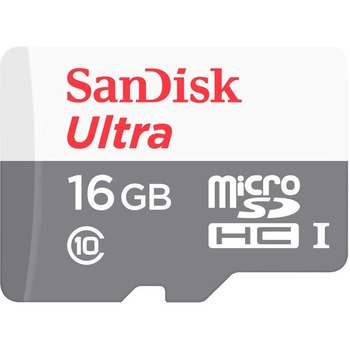 Карта памяти SanDisk Ultra MicroSDHC 16 GB (UHS-1) Class 10