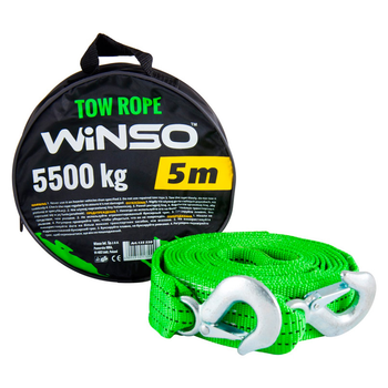 Буксировочный трос Winso 135550 5,5т, 5м