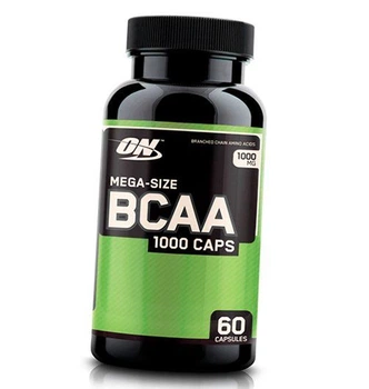 Амінокислоти BCAA 1000 Optimum nutrition 60капс (28092001)