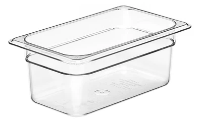 Гастроемкость Cambro GN 1/4-100 мм (265х162 мм) из поликарбоната прозрачная