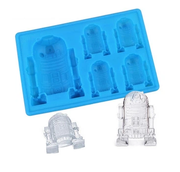 Силиконовая 3D Форма Для Льда Star Wars R2-D2 Дроид