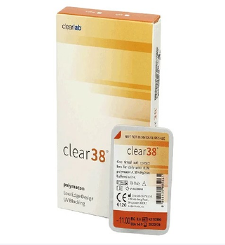 Контактные линзы Clearlab Clear 38 -6.5 / BC 8.6 мм (1 шт. )