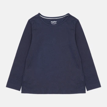 Детский лонгслив для девочки Lupilu LID52100 98-104 см Синий (hm_2000000325088)