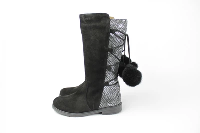 Сапоги Yowas Winter NEGRO Black/Silver 34 чорний (20903 NEGRO)