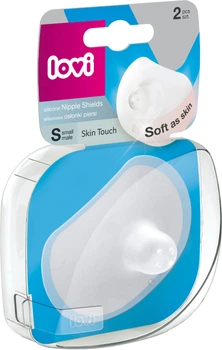 Насадка на сосок Lovi Skin Touch S Силіконова 2 шт. (5/605gb)