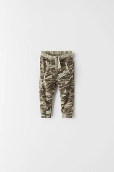 Брюки спортивні ZARA ММ 12-2863 зелений 80