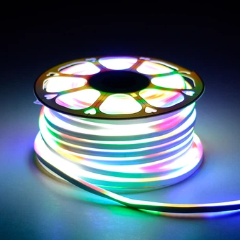 Світлодіодний неон Venom SMD 2835 120 д.м. 220V IP67 Rainbow (VPN-2835120220-MIX) MIX